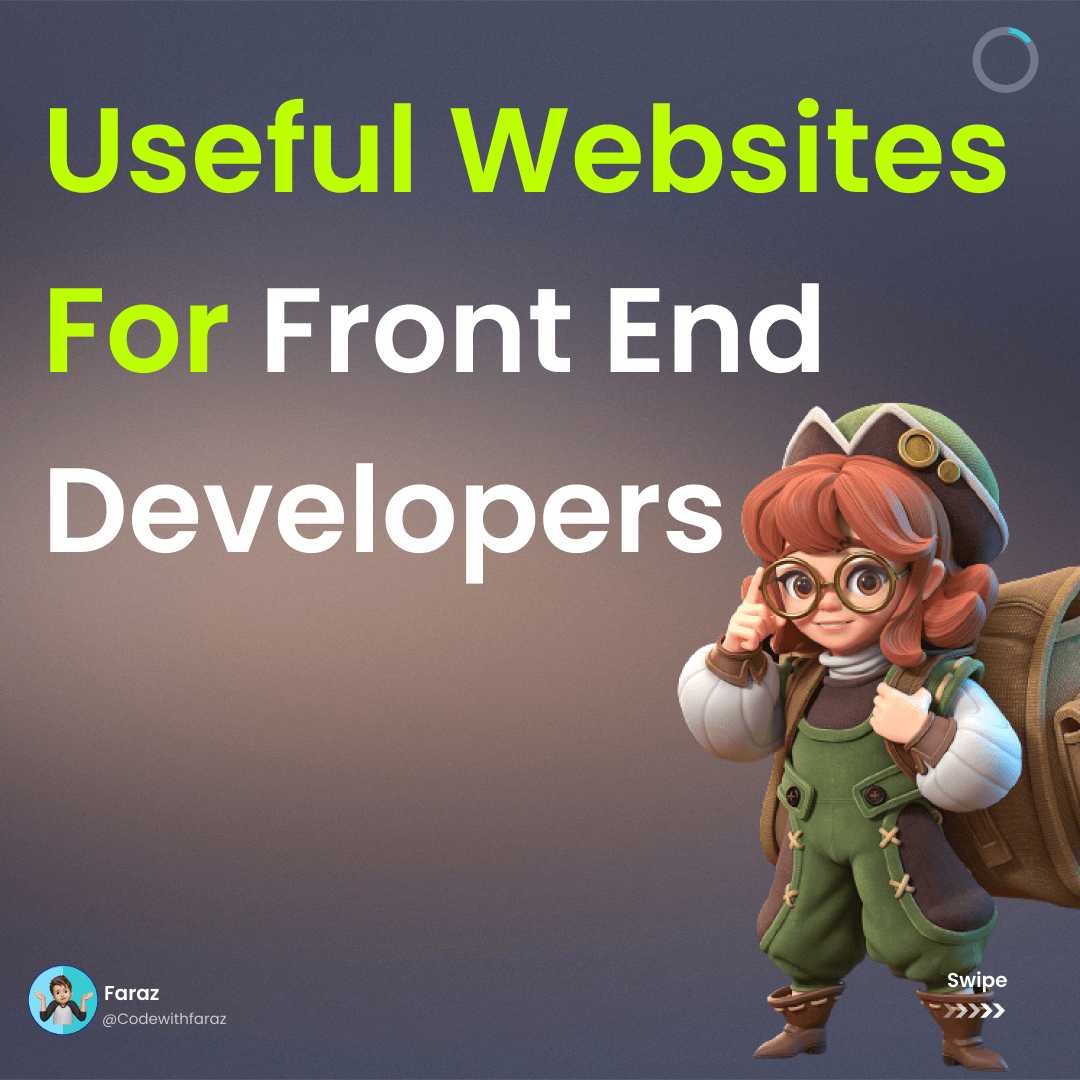 Useful Websites for Front-End Developers